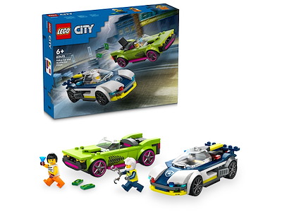 Biljagt med politi og muskelbil - 60415 - LEGO City Police