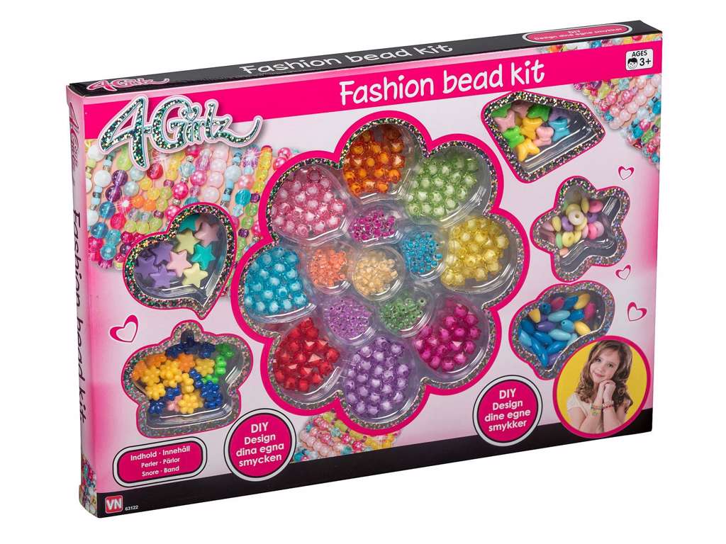 Perler til perlekæder fra 4-Girlz
