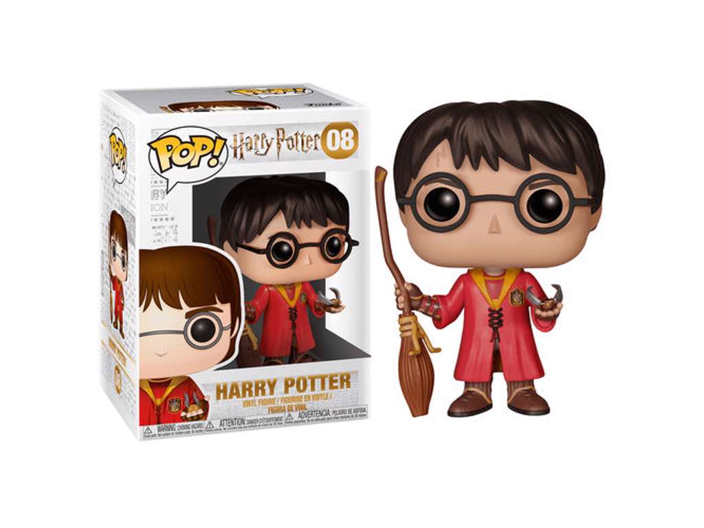 Harry Potter POP! vinyl figur af Harry Potter Quidditch på 9 cm