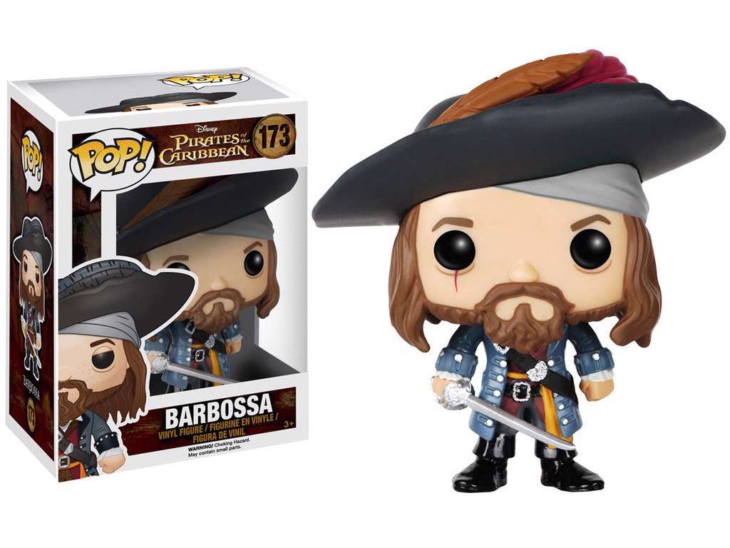 Pirates of the Caribbean POP! vinyl figur af Barbossa på 9 cm