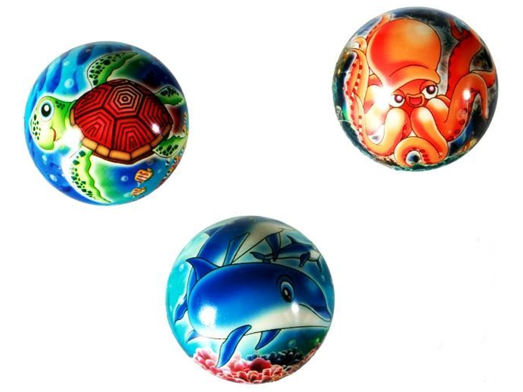 Blød bold med vandmotiver