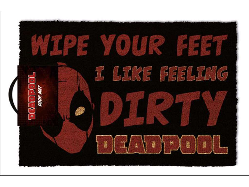 Deadpool dørmåtte "Dirty" - 40x61 cm
