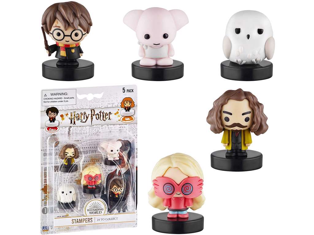 Harry Potter: Stempler 5-pak fra Wizarding World (Sæt E)