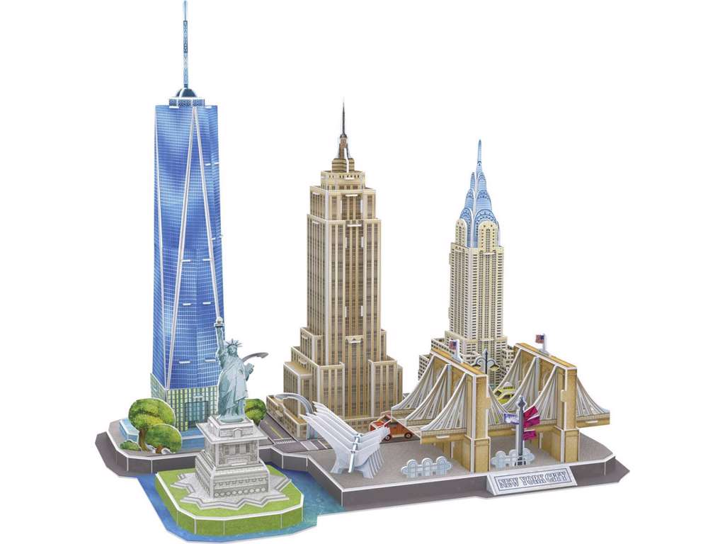 New York skyline 3D puslespil fra Revell