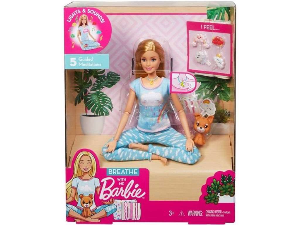 Barbie wellness og meditation - blond