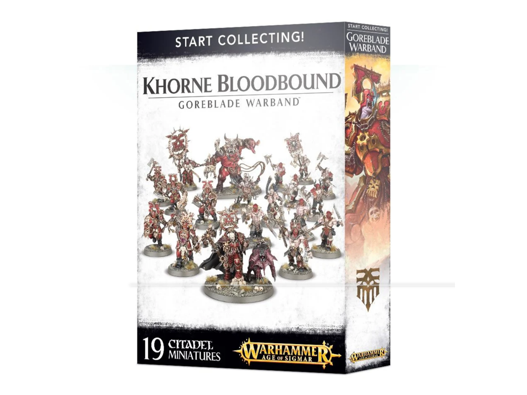 Start Collecting! Goreblade Warband (Blades Of Khorne)