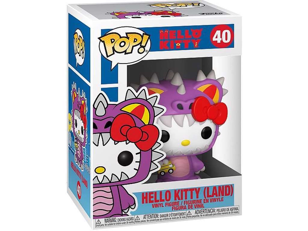 Hello Kitty Kaiju POP! Sanrio vinyl figur af Hello Kitty Land Kaiju på 9 cm