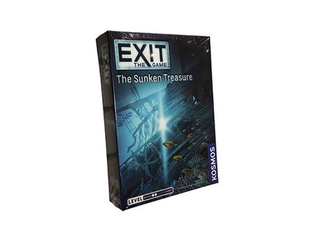 EXIT 4: Den Sunkne Skat - brætspil fra Lautapelit