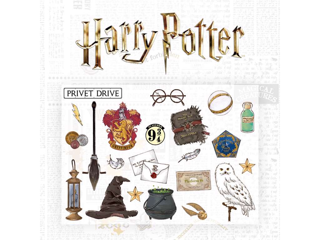 Harry Potter – Wall Decal Set Characters