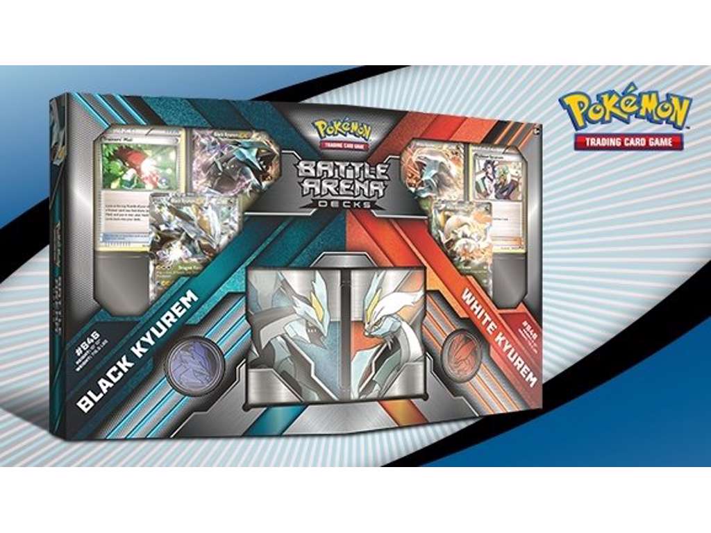 Pokémon Battle Arena Deck med Black Kyurem og White Kyurem
