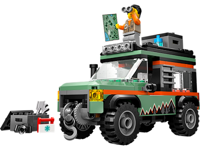Firhjulstrukket bjerg-offroader - 60447 - LEGO City Great Vehicles