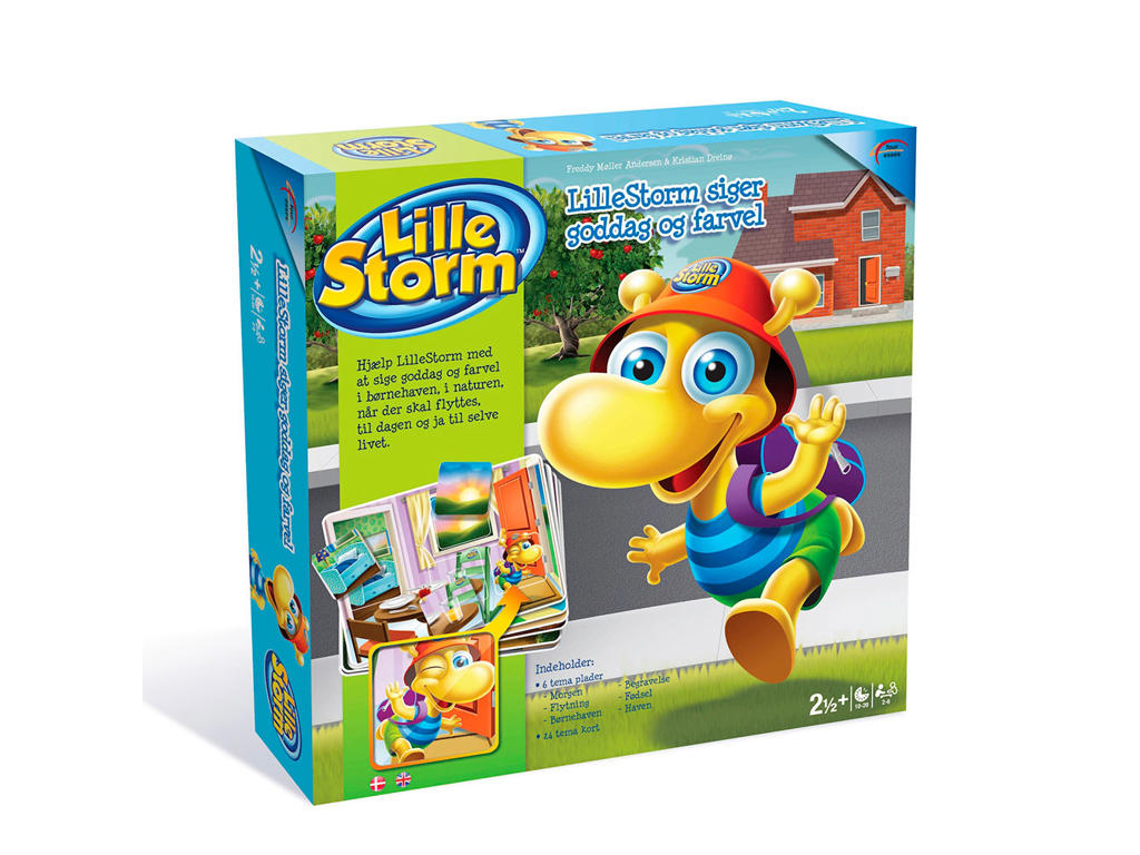 Lillestorm Siger Goddag & Farvel Version 1 (DA) - brætspil