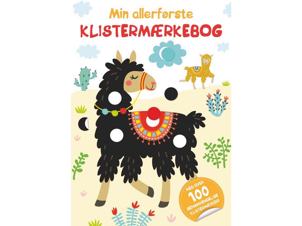 Min allerførste klistermærkebog: Lama