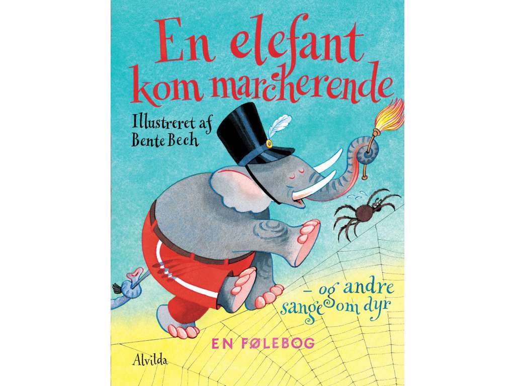 En elefant kom marcherende - børnebog