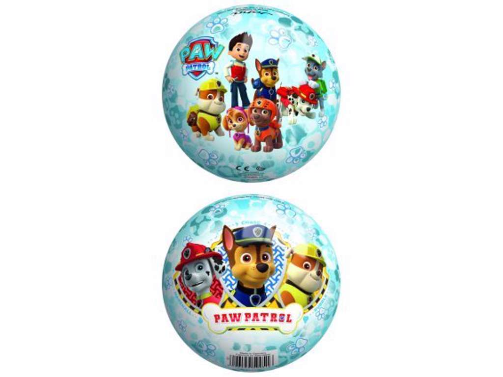 Paw Patrol lille fodbold på 13 cm