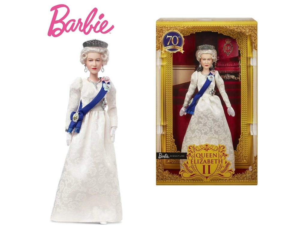 Barbie Signature Queen Elizabeth II Platinum Jubilæum dukke