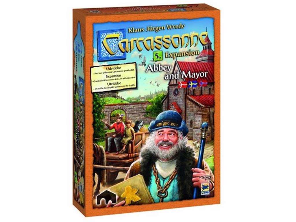 Carcassonne 5. udvidelse - Abbey and Mayor