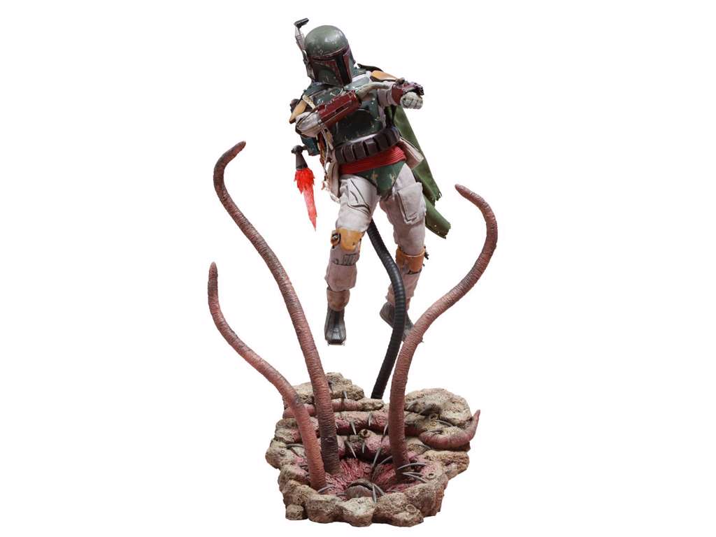 Star Wars action figur af 1/6 Boba Fett Deluxe Version på 30 cm fra Hot Toys