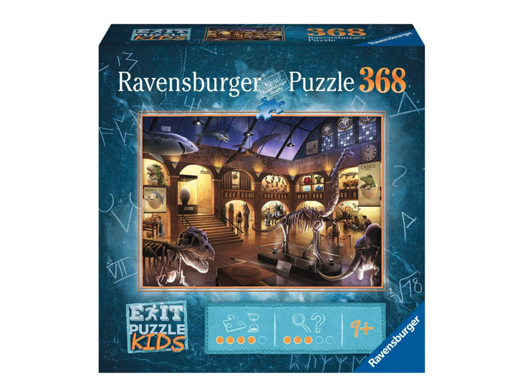 EXIT Kids: Night at the museum puslespil med 368 brikker