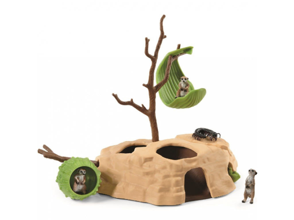 Schleich Wild Life - Surikat legeplads - 42530