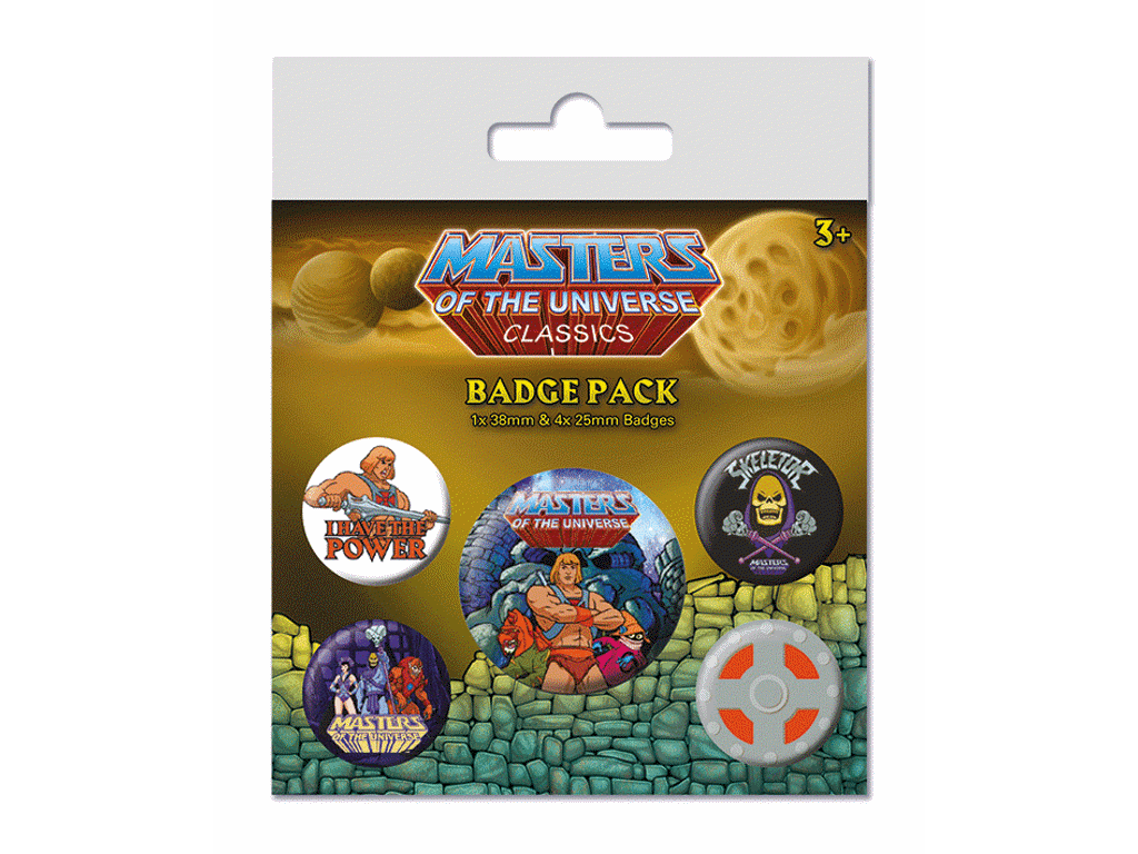 Masters of the Universe I have the Power 5-pak badge