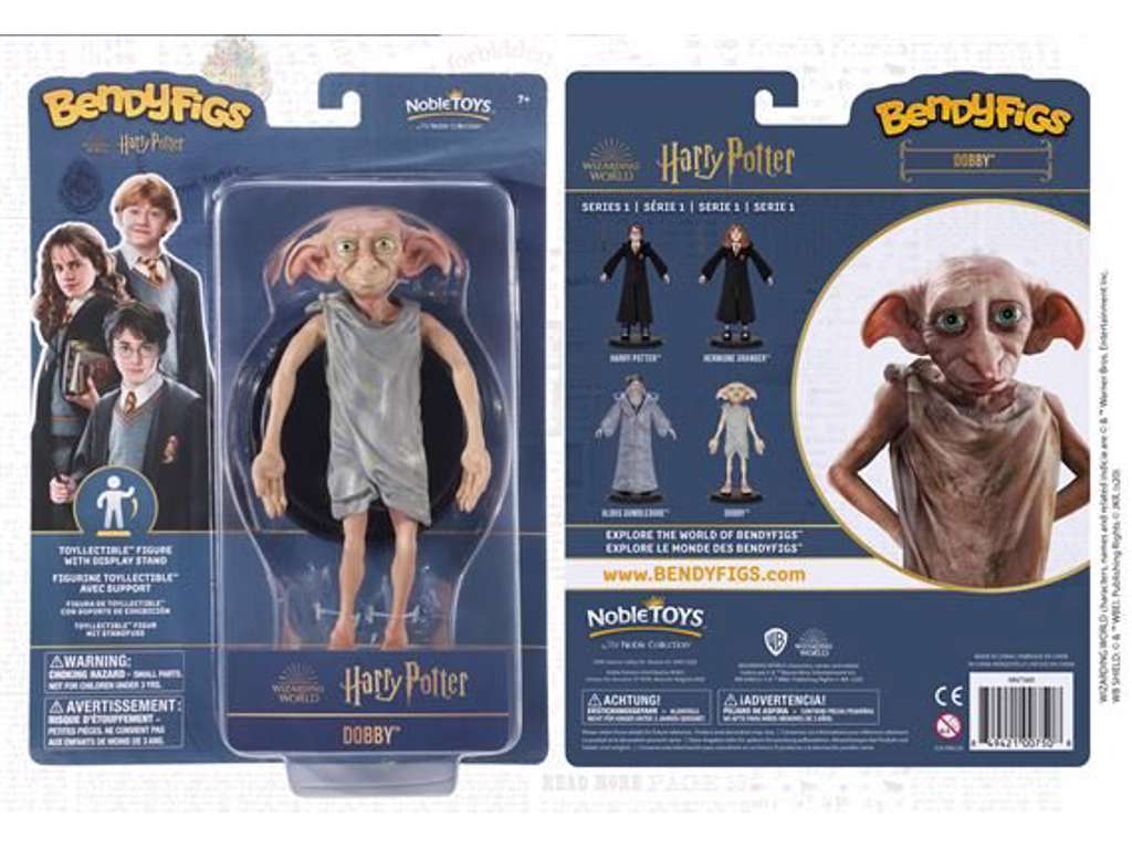 Bøjelig Dobby figur på 19 cm