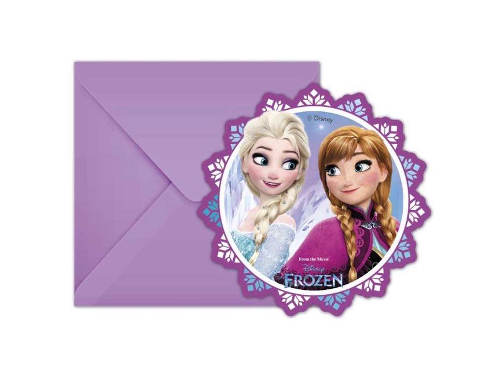 Frozen Invitationskort