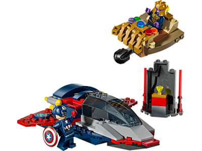 Captain America mod Thanos - 76319 - LEGO Super Heroes Marvel