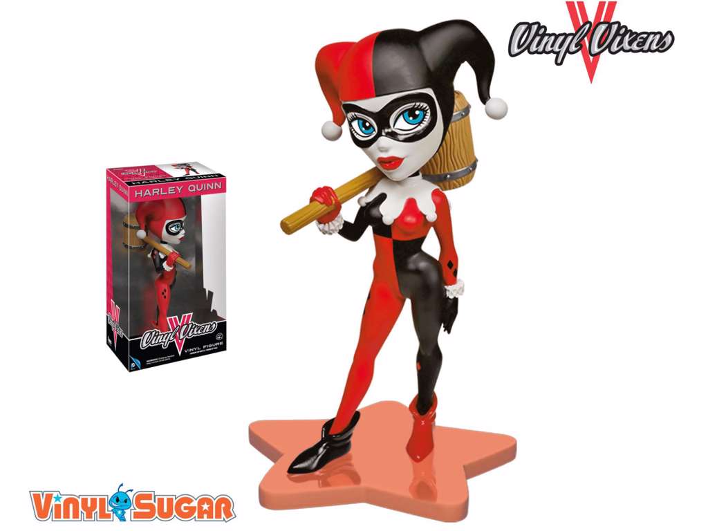 DC Comics Vinyl Sugar figur Vixens Harley Quinn 23 cm