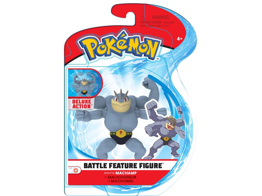 Pokemon Battle feature figur - Machamp - 10 cm