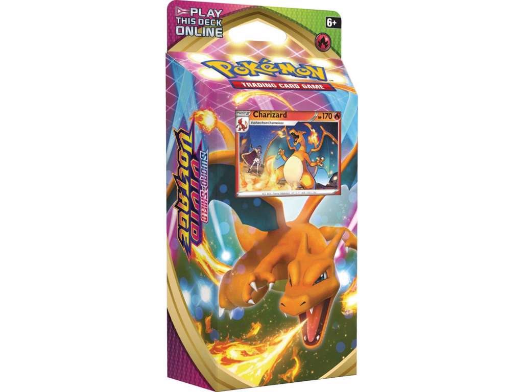 Pokémon Sword & Shield Vivid Voltage temadeck med Charizard
