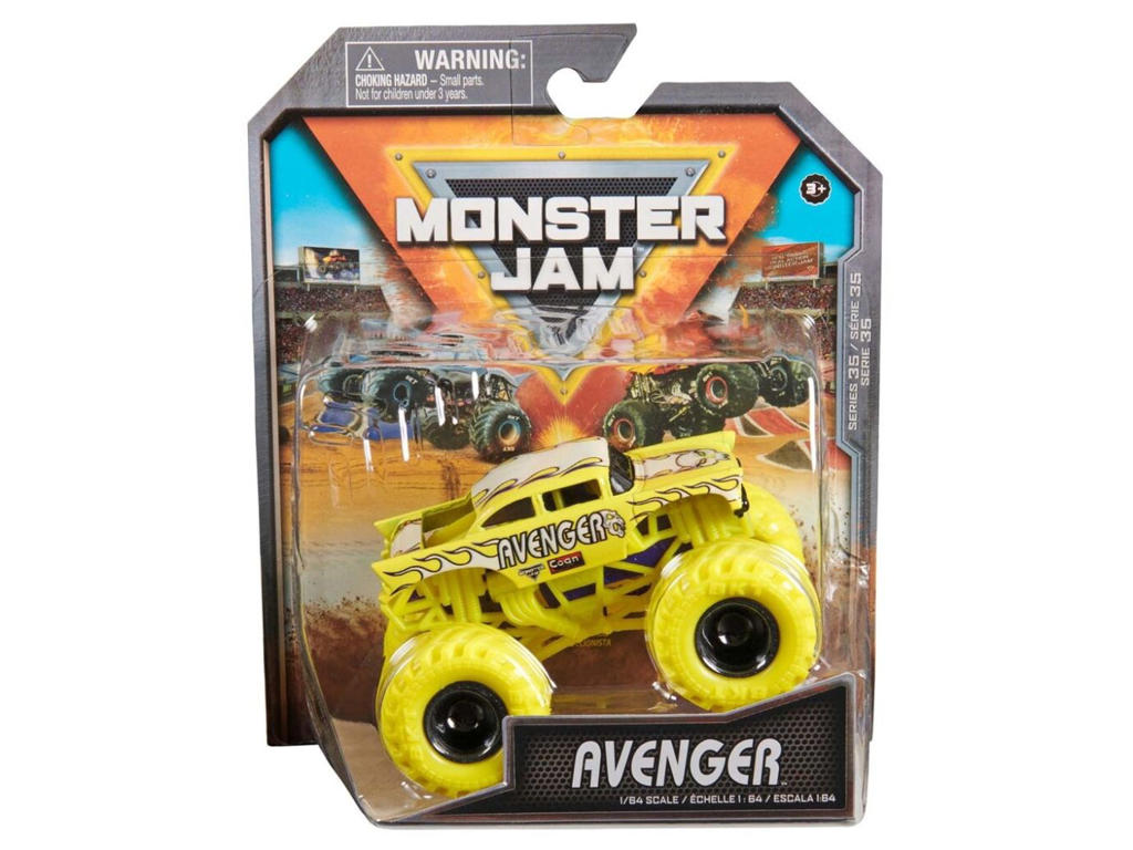 Monster Jam 1:64 Single Packs - Avenger Monster Truck