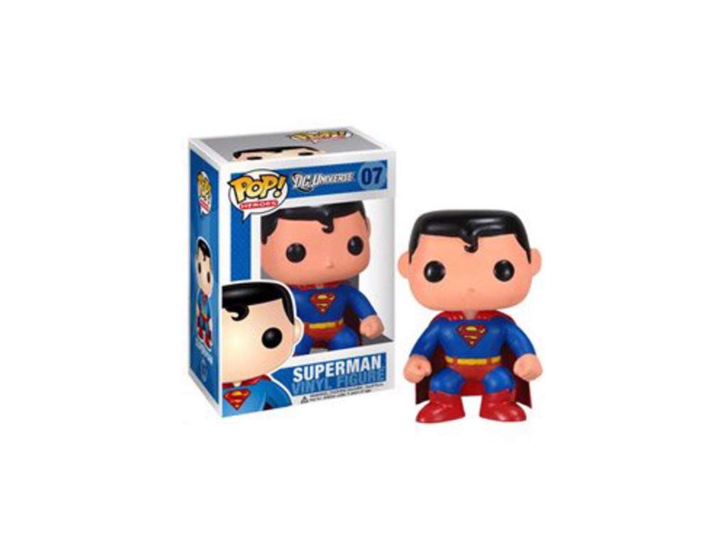 DC Comics POP! vinyl figur af Superman på 10 cm