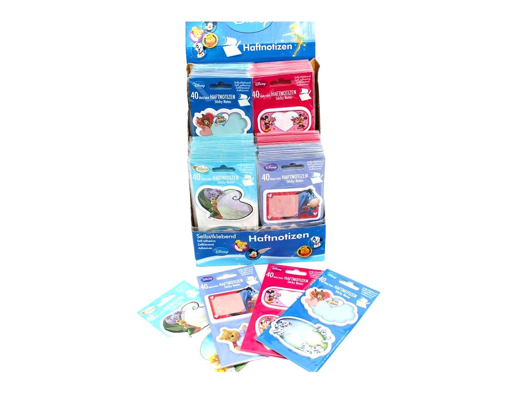 Disney Noteskort – 40 stk.