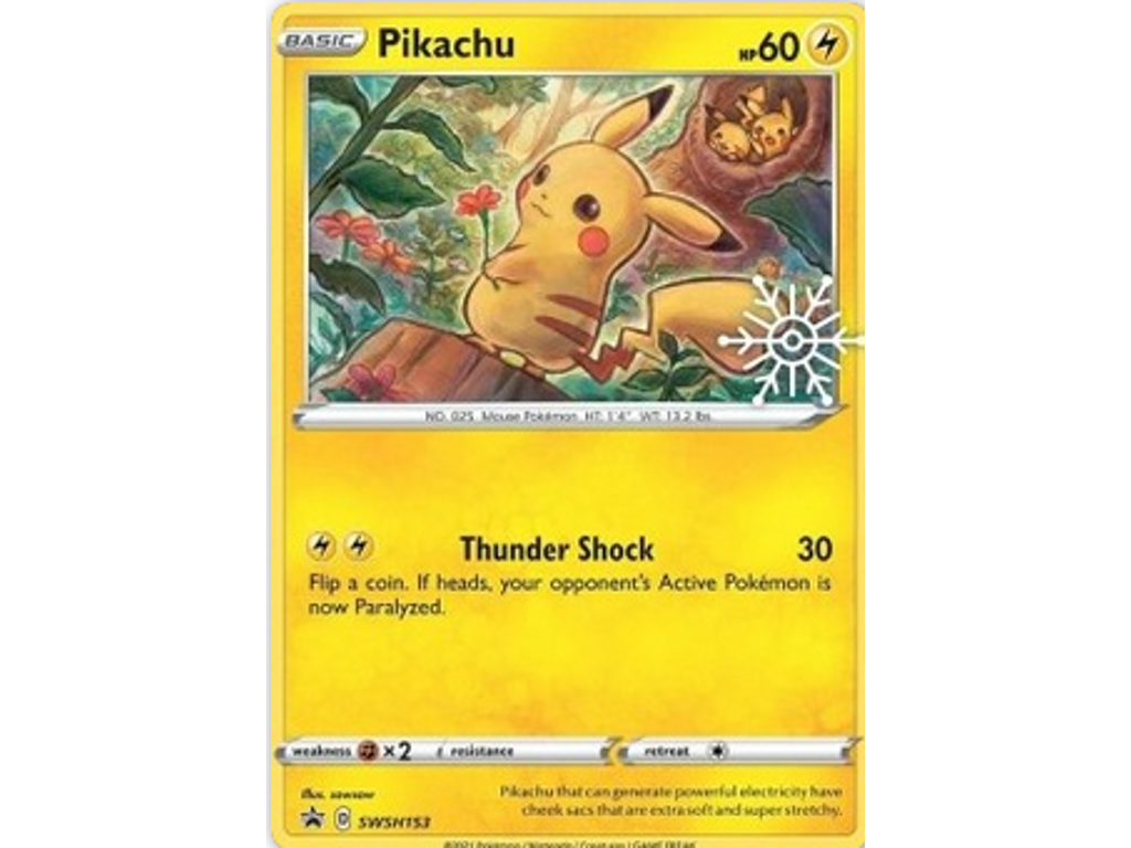Pikachu jule promo kort
