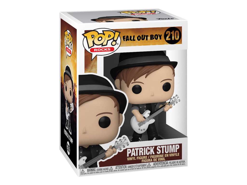 Fall Out Boy POP! Rocks Vinyl Figure Patrick Stump 9 cm