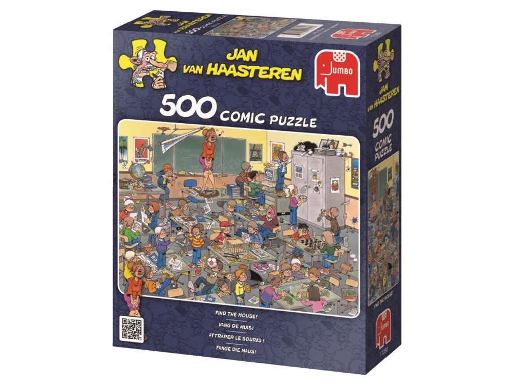 Find the Mouse puslespil på 500 brikker fra Puzzle Jan Van Haasteren