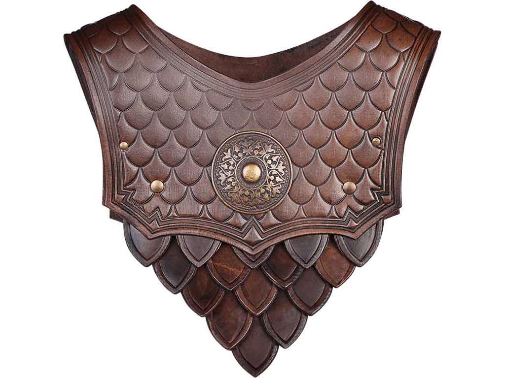 Hector scale gorget brown