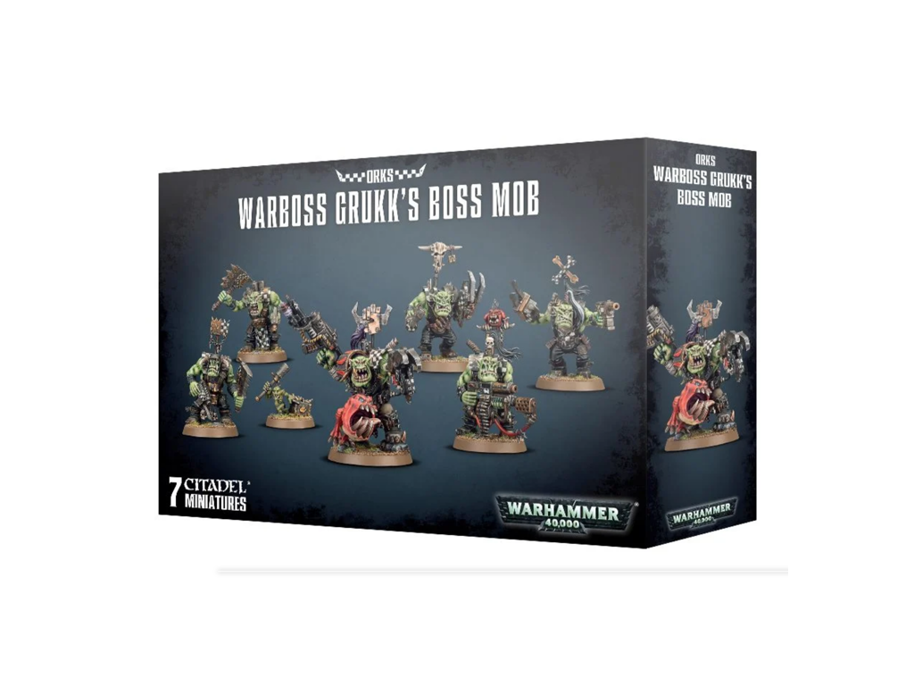 Ork Warboss Grukk'S Boss Mob