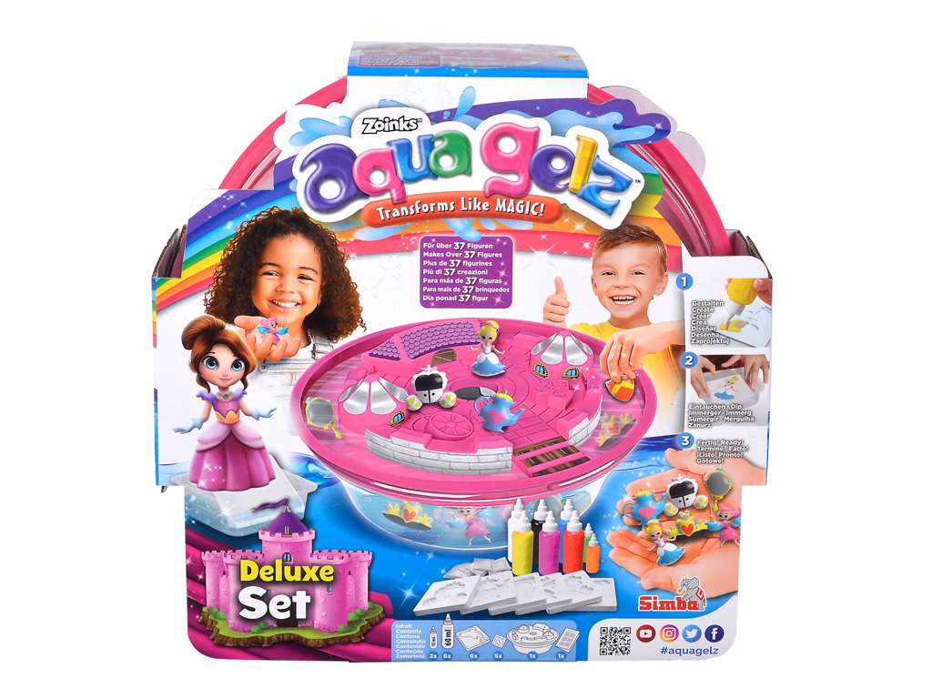 Aqua Gelz deluxe prinsesseslot kreasæt