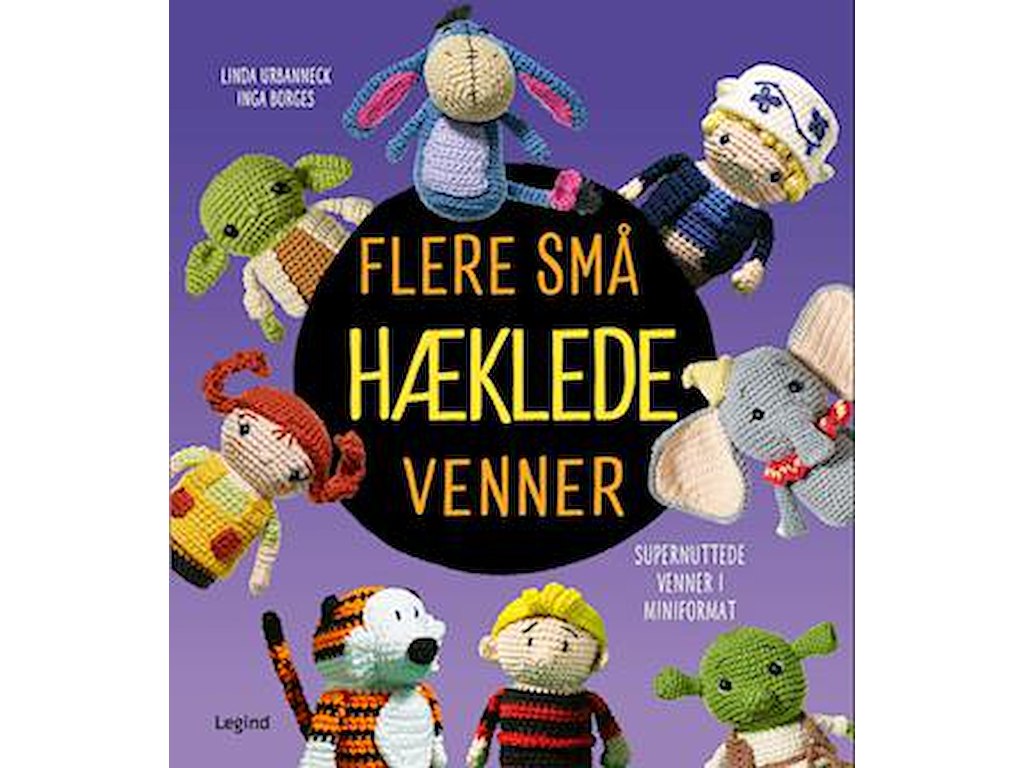 Flere små hæklede venner