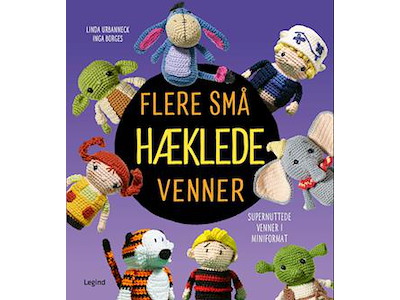 Flere små hæklede venner