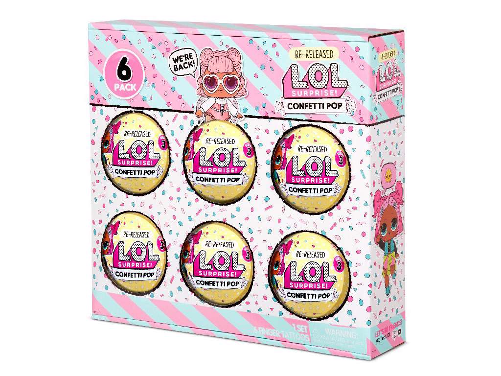 L.O.L. Surprise! 6-pak confetti - Angel