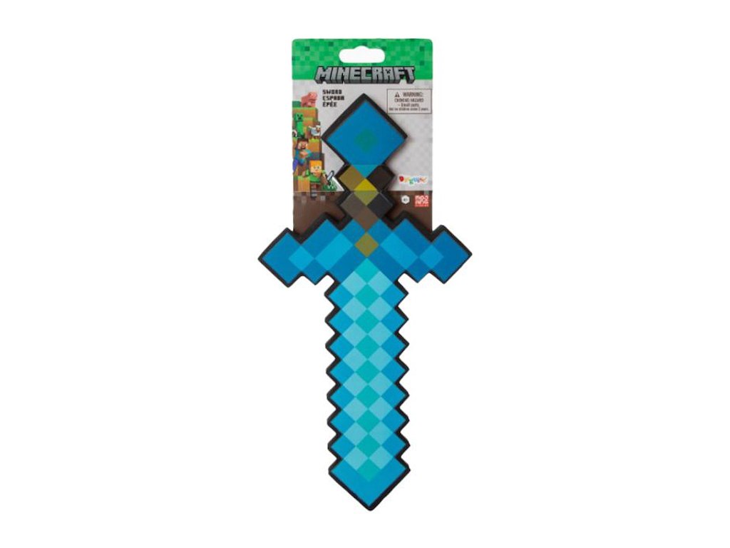 Minecraft Role Play Foam Sword Diamond Small