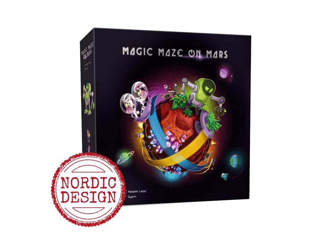 Magic Maze On Mars (EN) - brætspil fra Sit Down Games