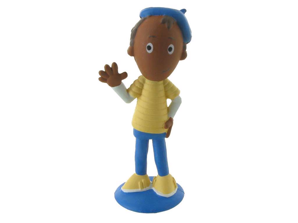 Ramone minifigur fra Peg & Cat på 9 cm