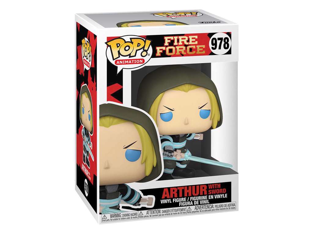 Fire Force POP! Animation Vinyl Figure Arthur w/Sword 9 cm