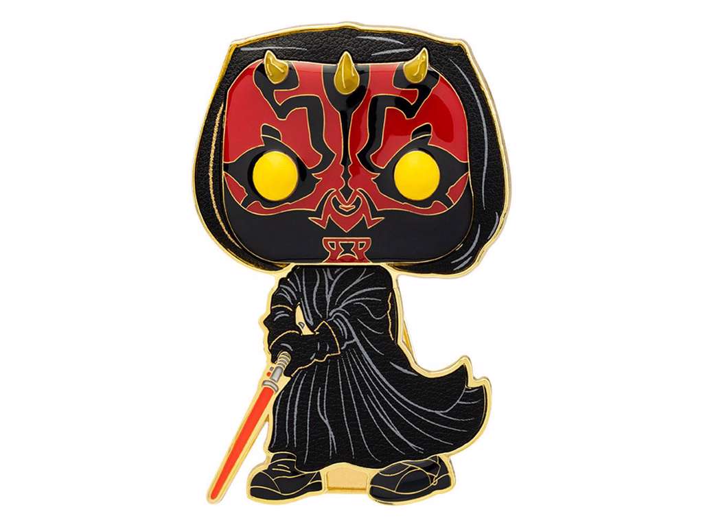 Star Wars POP! Enamel Pin af Darth Maul på 10 cm