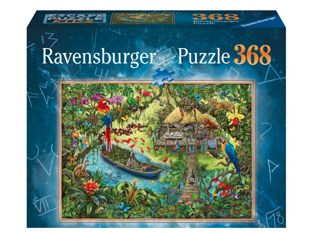 EXIT Kids Jungle puslespil med 368 brikker