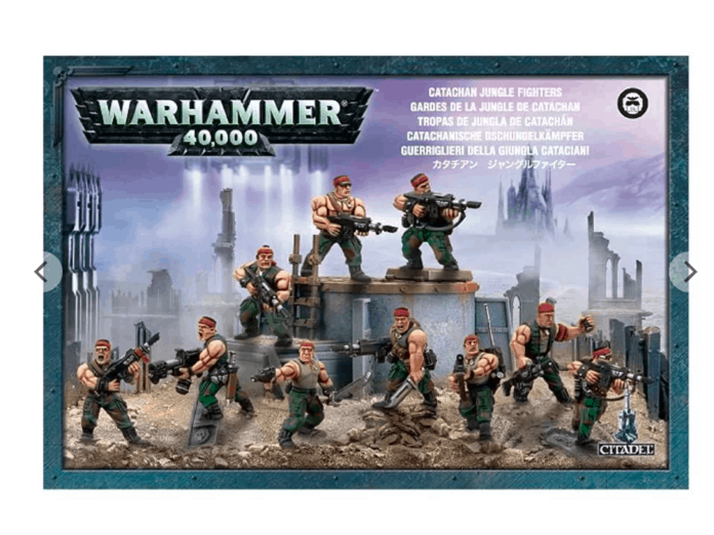 Astra Militarum: Catachan Jungle Fighters *Mailorder
